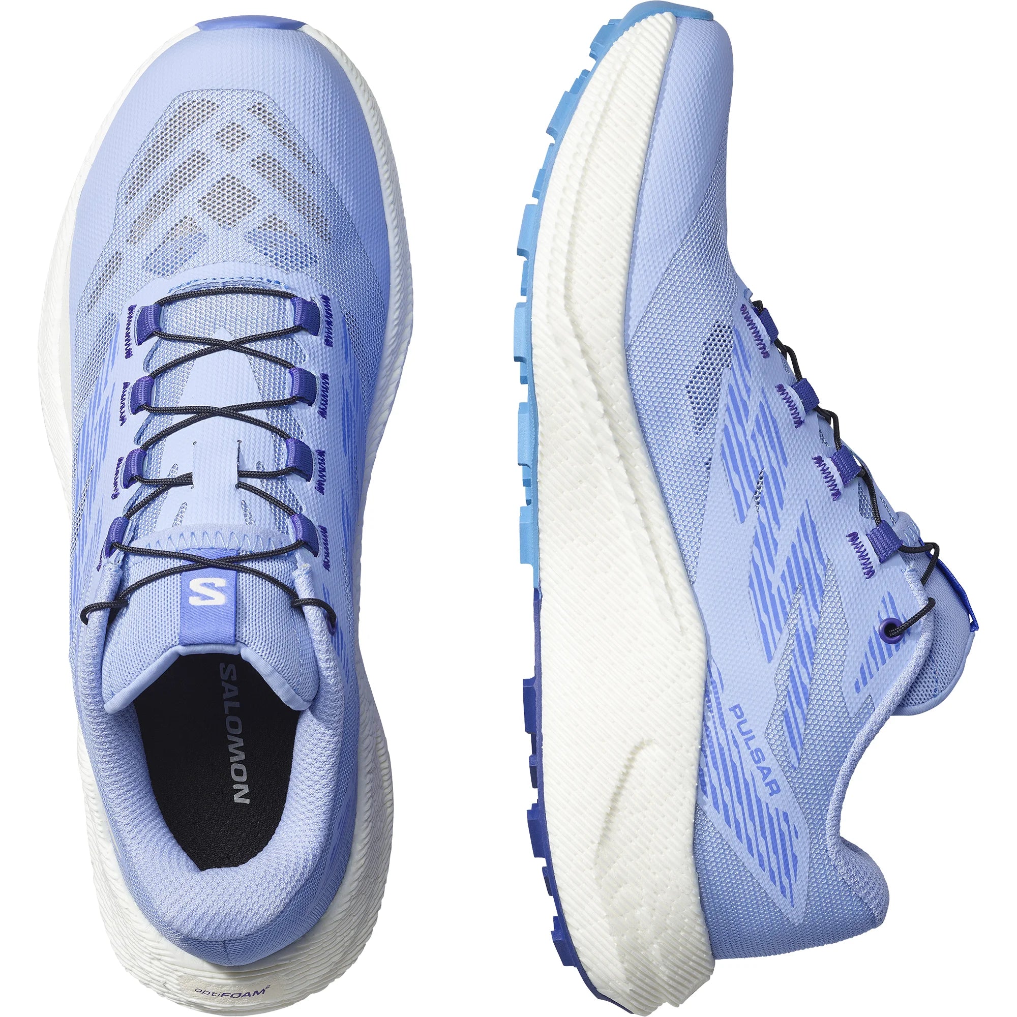 Salomon Womens Trainer Pulsar Brunnera Blue/Persian Jewel