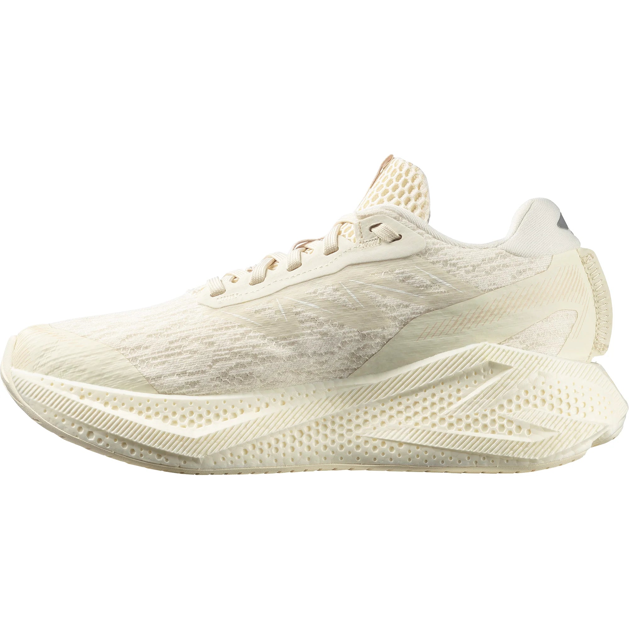 Salomon Womens Trainer Aero Glide 4 Vanilla Ice/White