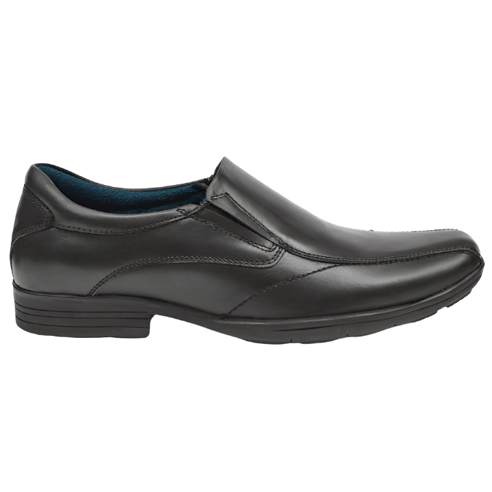 Pod Dundee men's black leather shoe