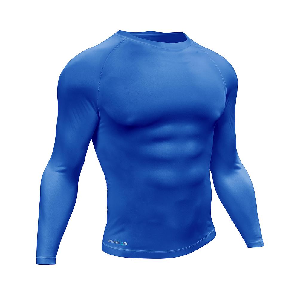 Precision Unisex Shirt LS Essential Baselayer Royal