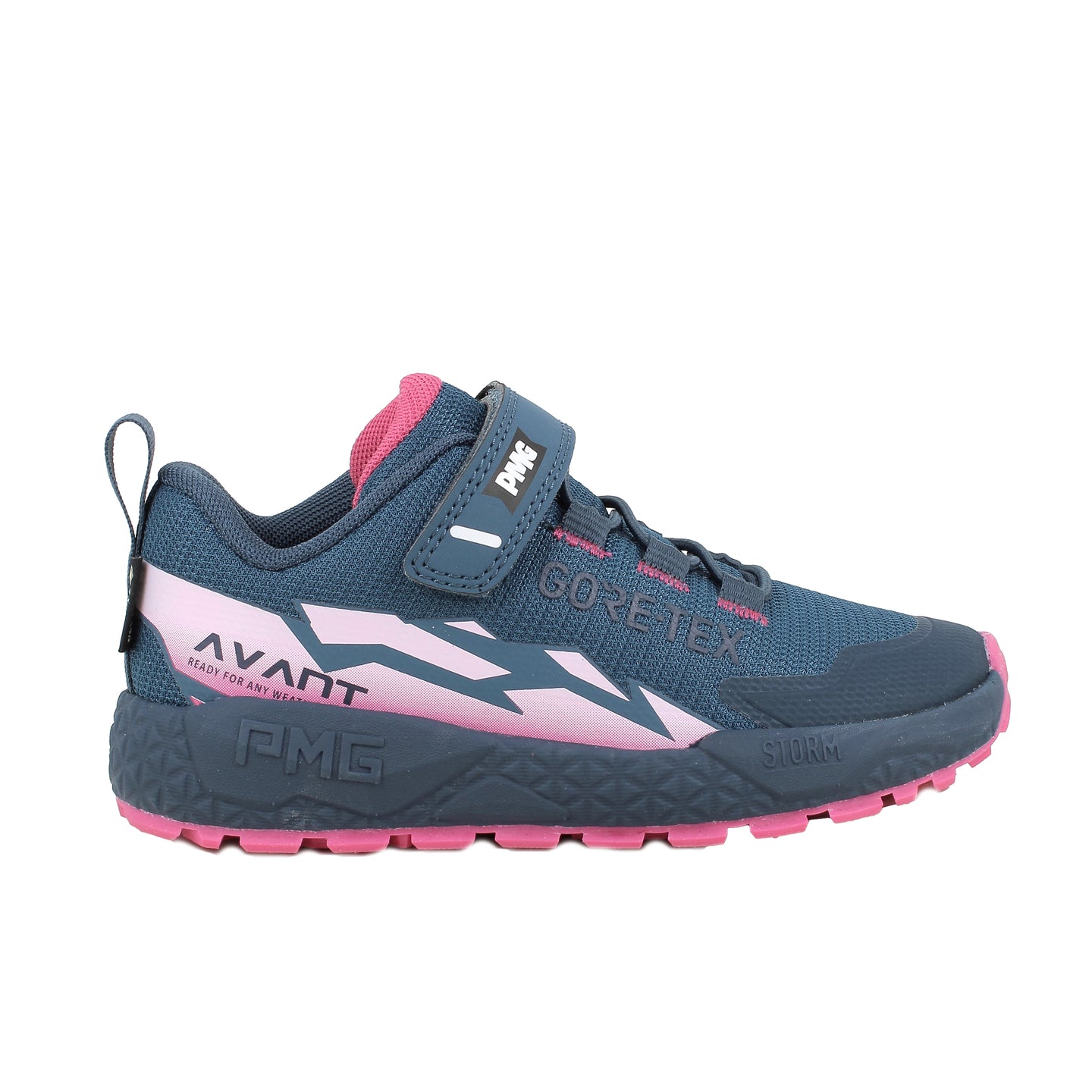 Primigi girls' teal and pink trainer