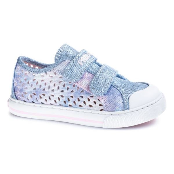 Pablosky Girls Shoe 976340 Lino Glitter Sky