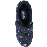 Padders Women's Slippers Step In Hug Navy Floral