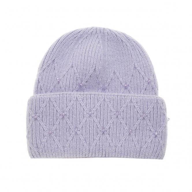 Park Lane Womens Milan Beanie Hat36 Lilac
