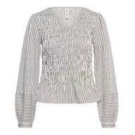 Part Two Womens Blouse Dewa PW Black Stripe