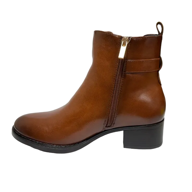 Patrizio Como Women's Ankle Boots Crosa Caramello