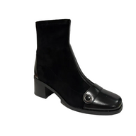 Patrizio Como Womens Ankle Boots Serri Nero