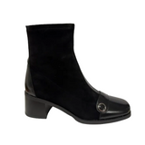 Patrizio Como Womens Ankle Boots Serri Nero