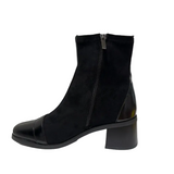 Patrizio Como Womens Ankle Boots Serri Nero