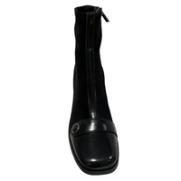 Patrizio Como Womens Ankle Boots Serri Nero