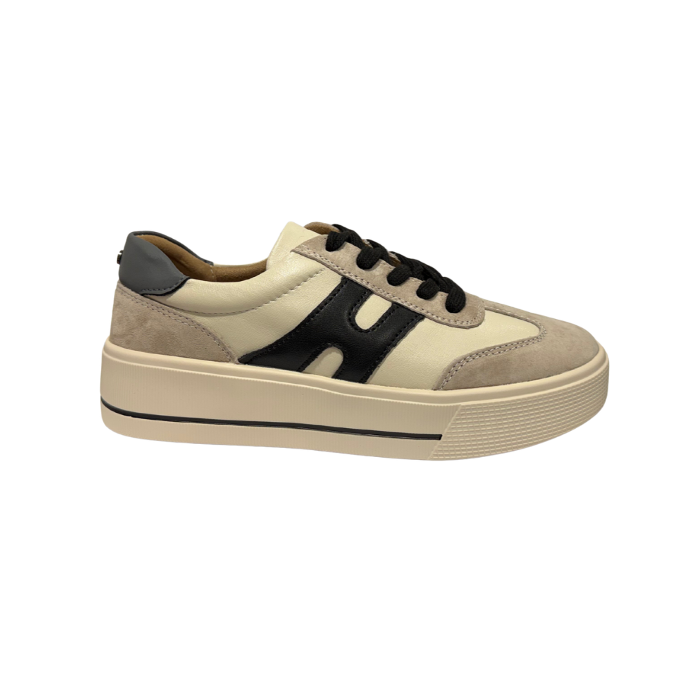 Patrizio Como Womens Trainer Cremona Grigio Nero
