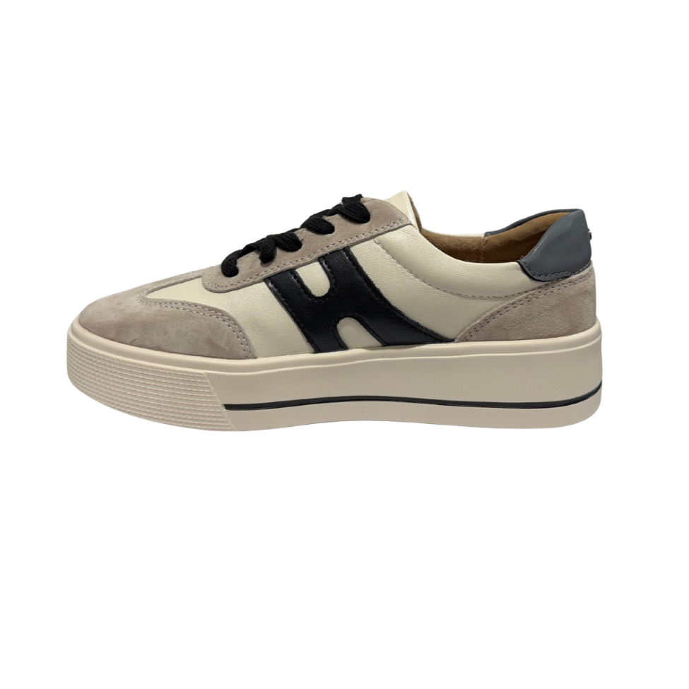 Patrizio Como Womens Trainer Cremona Grigio Nero