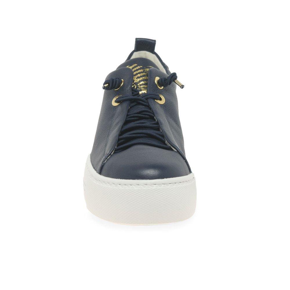 Paul Green women's space and gold trainer