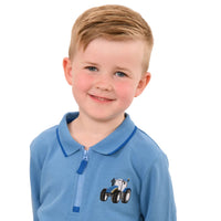 Lighthouse Boys Top Pier Blue Tractor