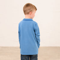 Lighthouse Boys Top Pier Blue Tractor