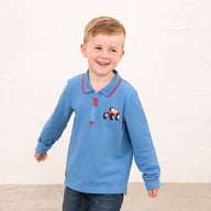 Lighthouse Boys Top Pier Red Tractor