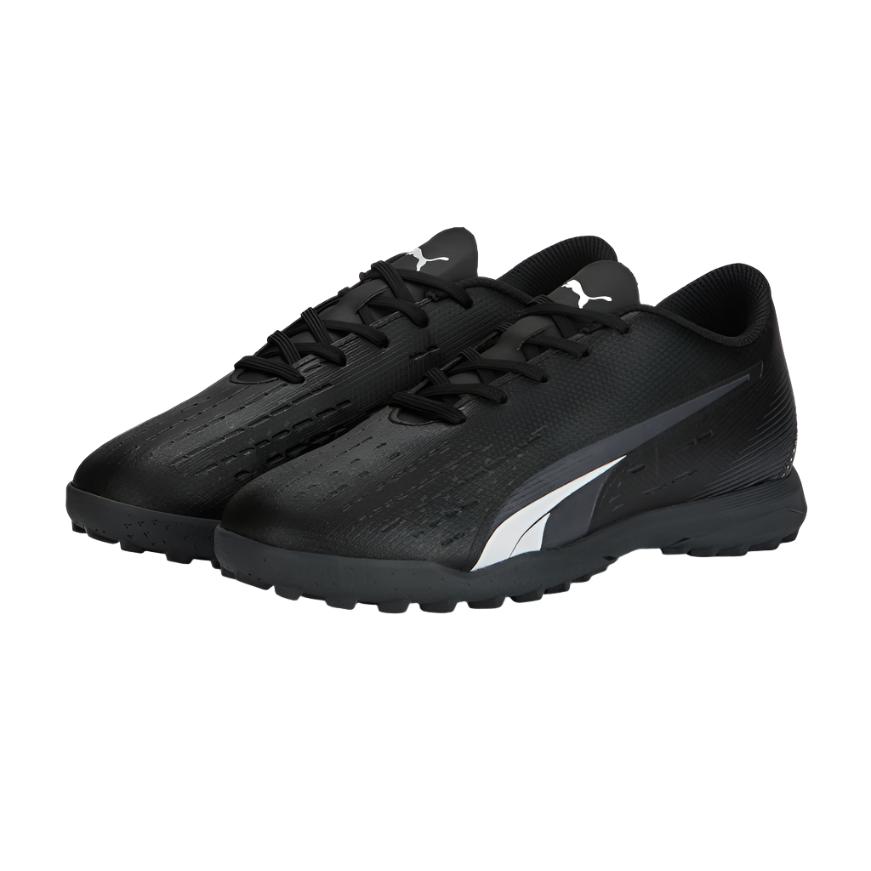 Puma Youth Astro Turf Boots Ultra Play TT Jr Puma Black/Puma White - Donaghys