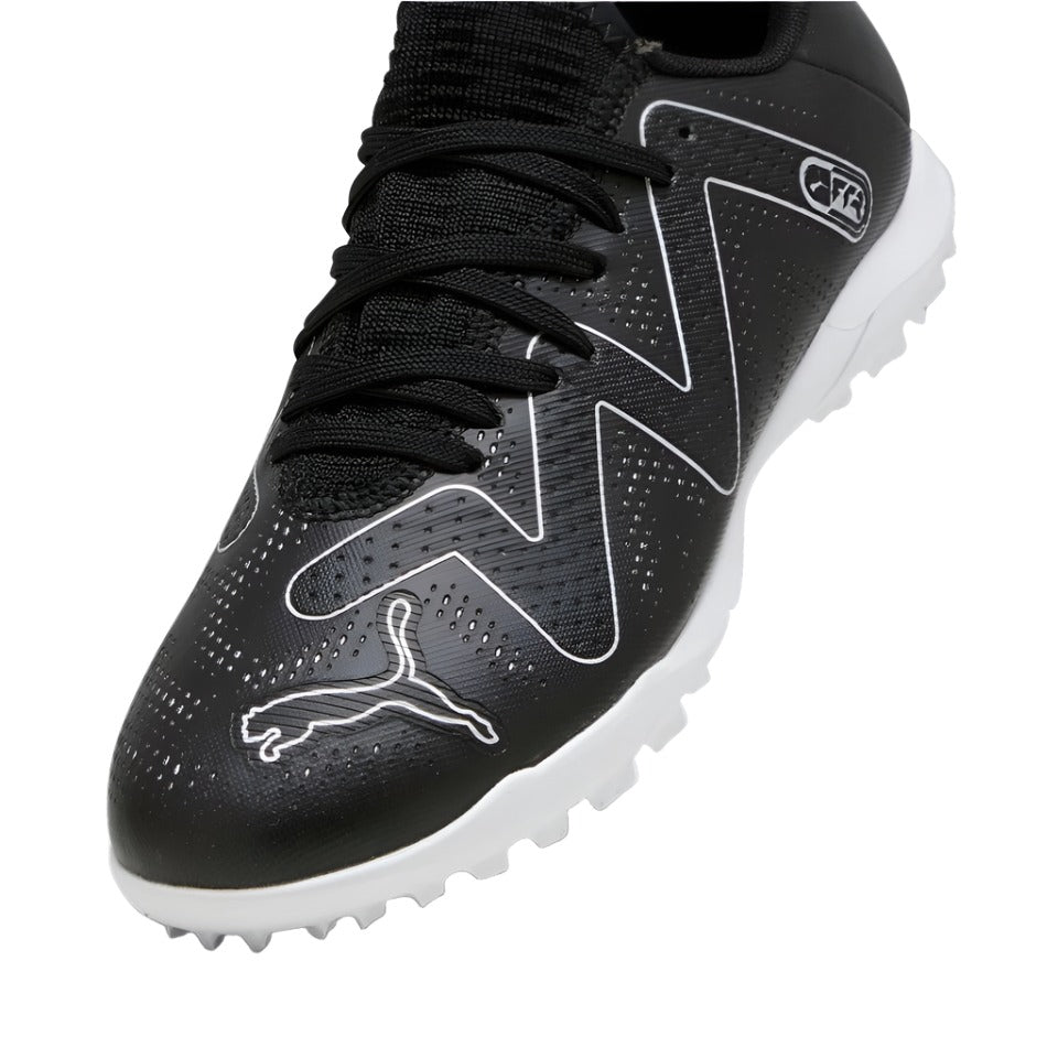 Puma Junior Future Play Football Boots TT Black/ Silver - Donaghys