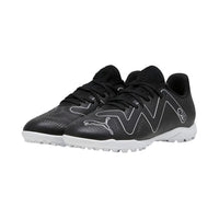 Puma Junior Future Play Football Boots TT Black/ Silver - Donaghys