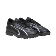 Puma Junior Ultra Play TT Football Boot Black/Asphalt