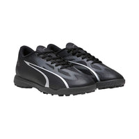 Puma Junior Ultra Play TT Football Boot Black/Asphalt