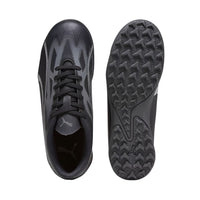 Puma Junior Ultra Play TT Football Boot Black/Asphalt