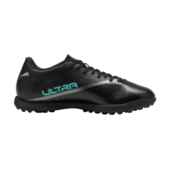 Puma Adults Football Boot Ultra 7 Play TT Black/Intense Mint
