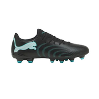 Puma Adults Football Boot Future 9 Play FG/AG Black/Intense Mint/White