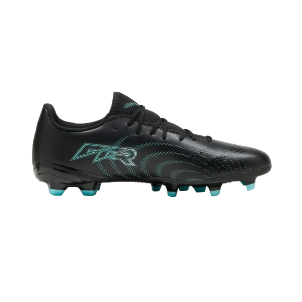 Puma Adults Football Boot Future 9 Play FG/AG Black/Intense Mint/White