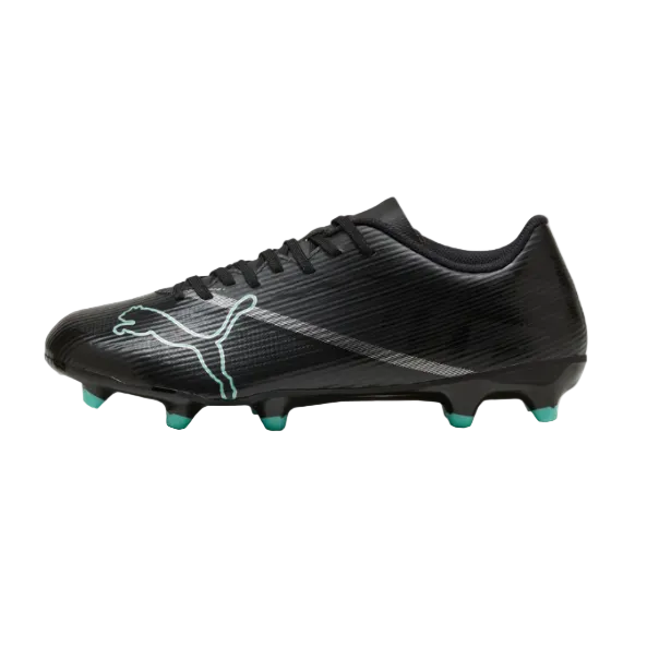Puma Adults Football Boot Ultra 7 Play FG/AG Black/Intense Mint