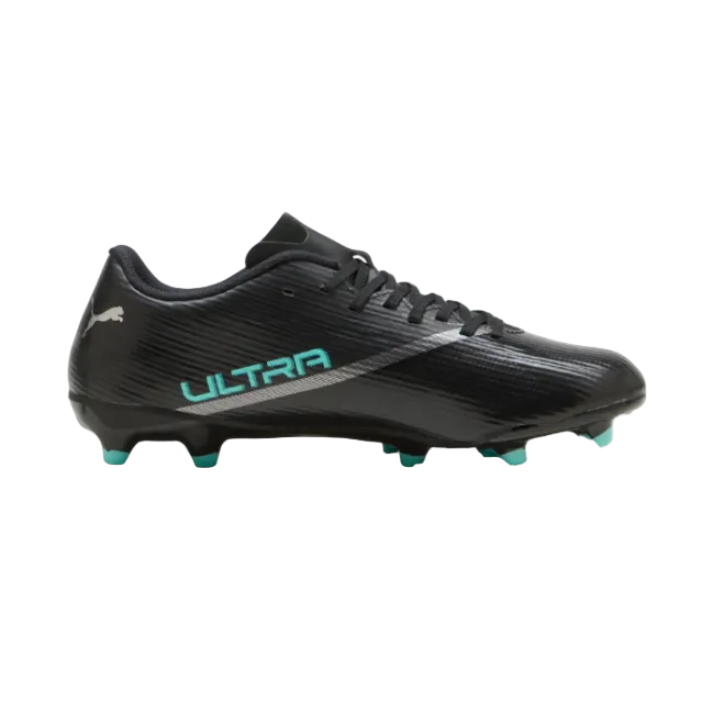Puma Adults Football Boot Ultra 7 Play FG/AG Black/Intense Mint