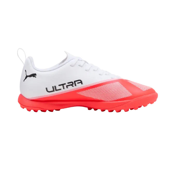 Puma Junior Football Boot Ultra 7 Play TT Red/Black/White