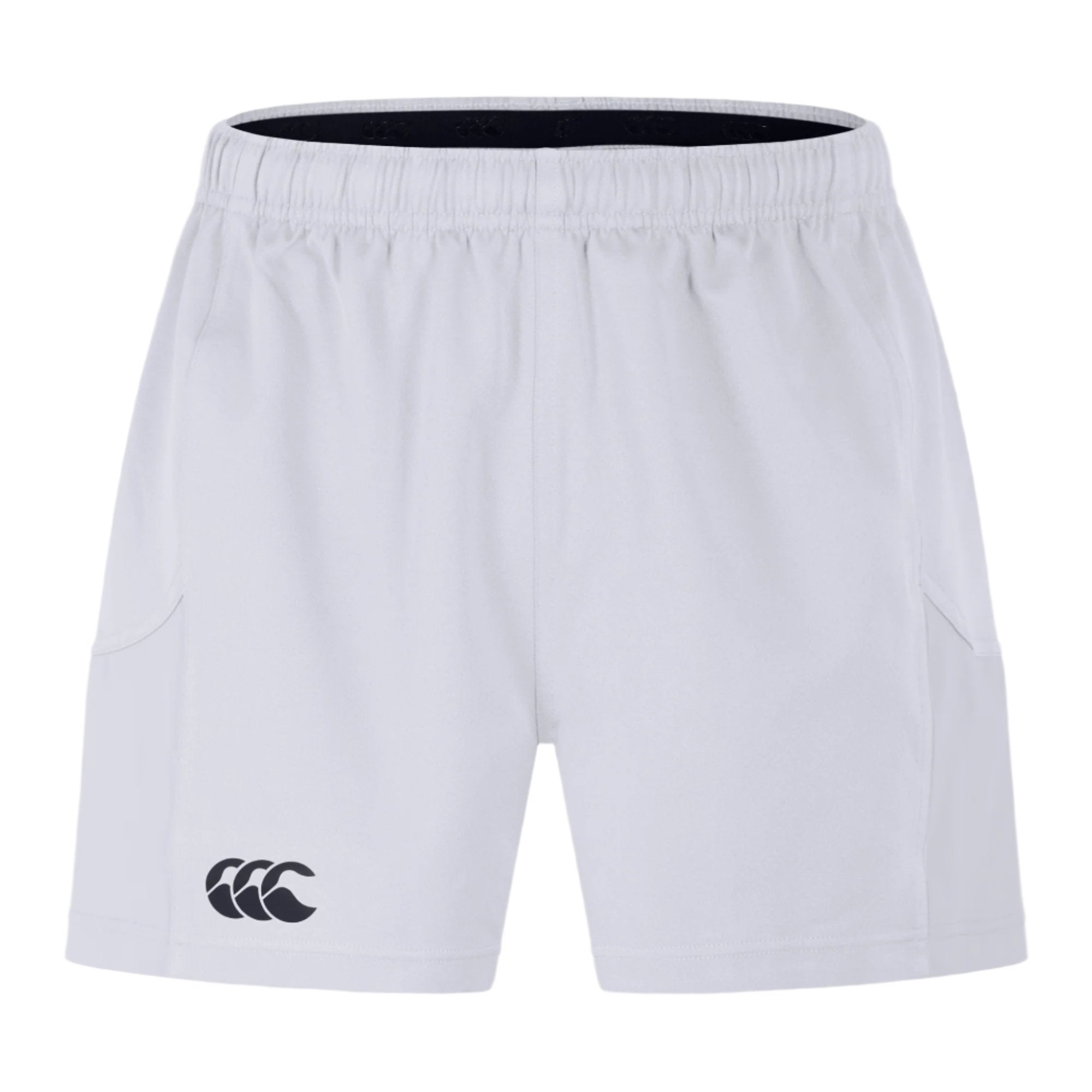 Canterbury men's white shorts with drawcord