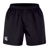 Canterbury men's black shorts with drawcord