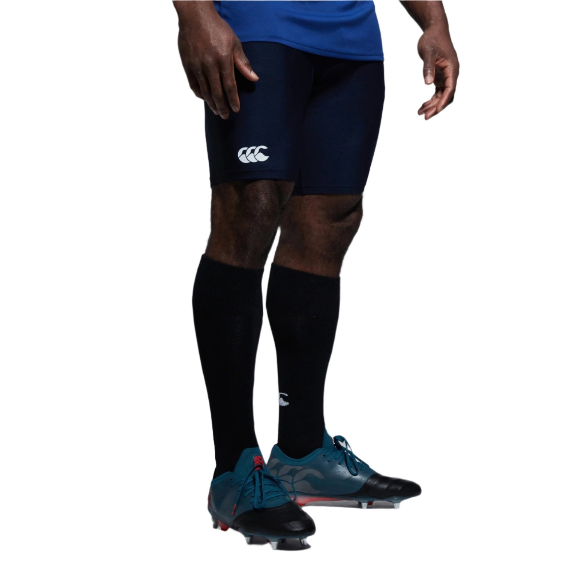 Canterbury men's navy Thermoreg baselayer shorts