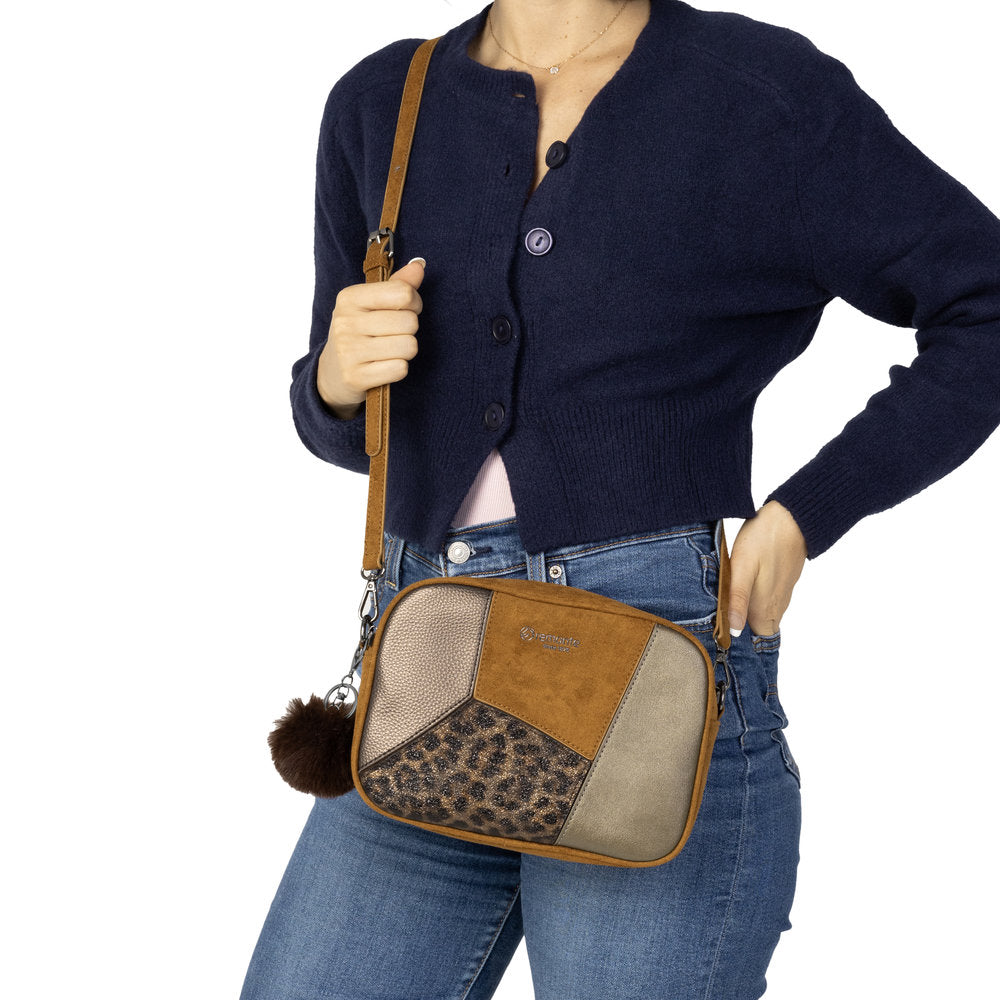 Remonte Womens Crossbody Bag Q0674-22 Brown