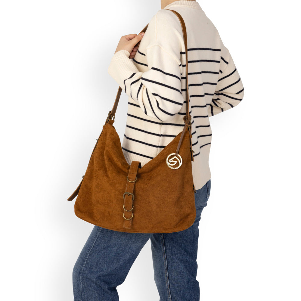 Remonte Womens Shoulder Bag Q0736-22 Tan