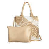 Remonte women's white and gold bag
