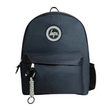 Hype Unisex Speckle Fade Iconic Black School Backpack