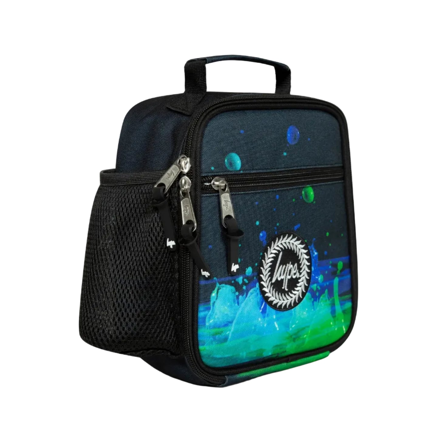 Hype Black 3D Droplets Lunch Box