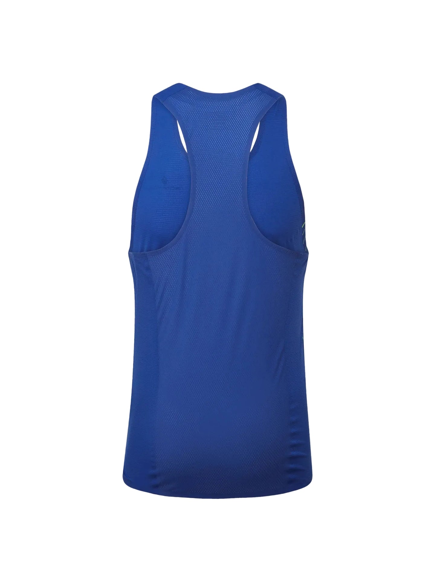 Ronhill Mens Top Tech Race Vest Dark Cobalt/Fluo Green