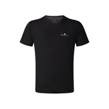 Ronhill Mens Tee Core S/S Black/Bright White