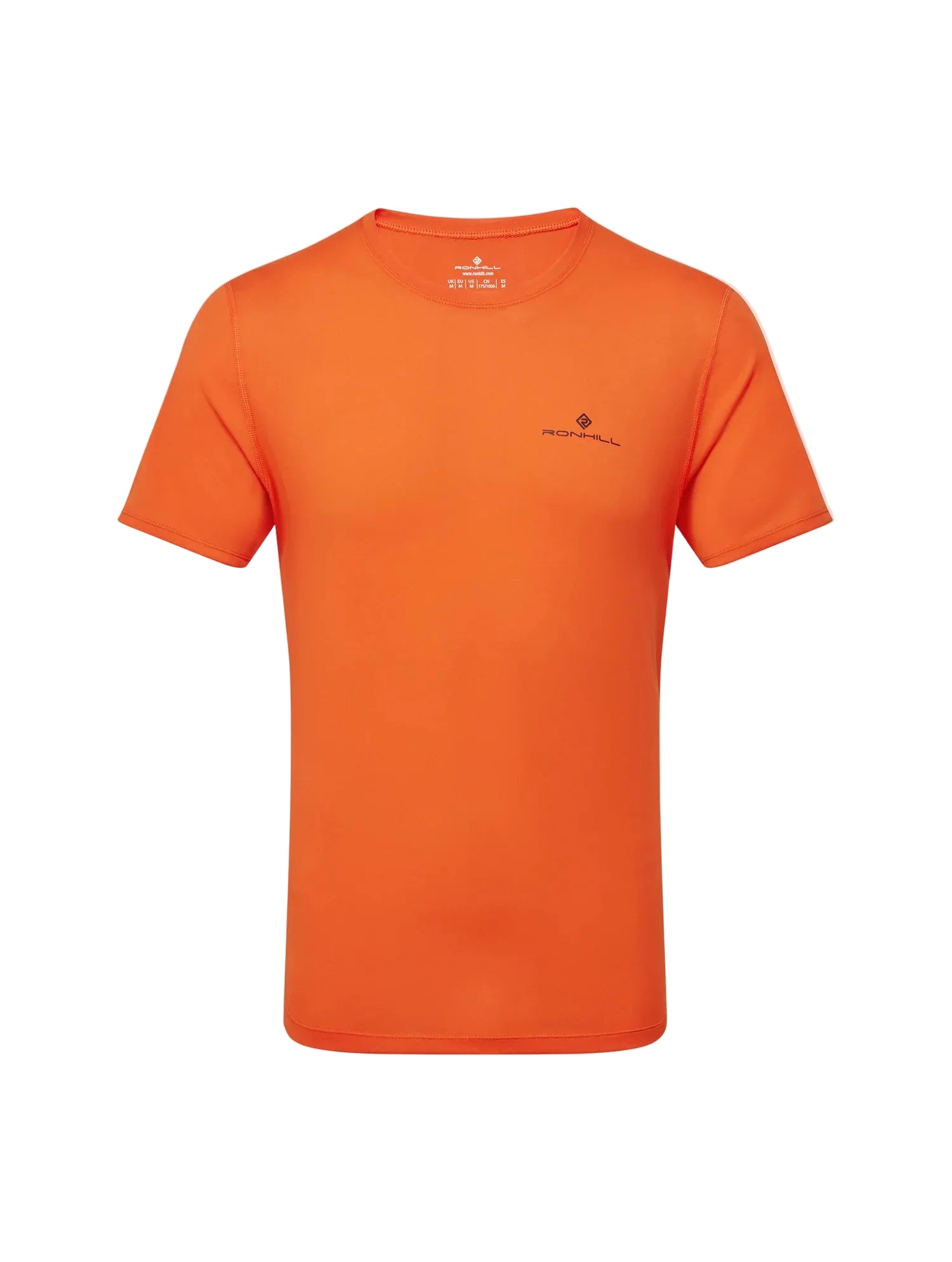 Ronhill men's black and red t-shirt