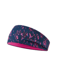 Ronhill Womens Reversible Headband Dark Navy Blaze