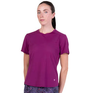 Ronhill Womens Tech T-Shirt Blackcurrant/Orchid