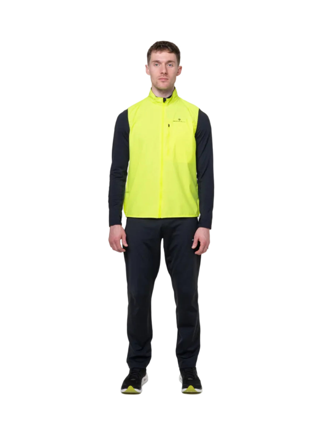 Ronhill Mens Gilet Core Fluo Yellow