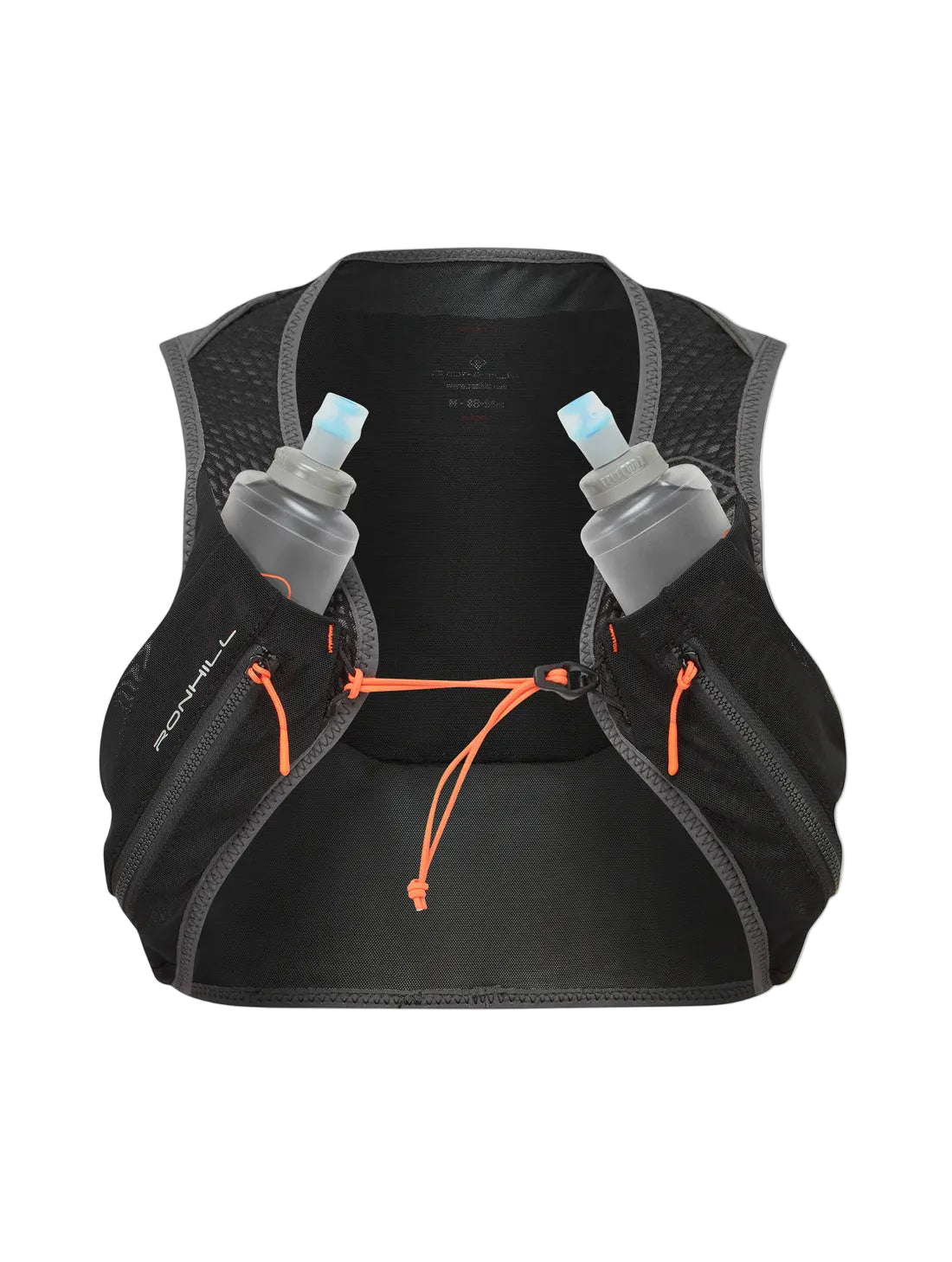 Ronhill Adults Running Vest Swift 2L Black/Ronhill Red