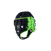 Gilbert Rugby Headguard Casque Protection Octane Black/Green