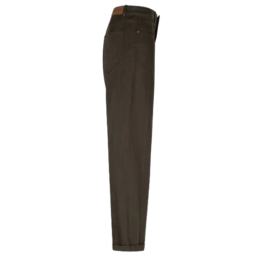 Red Button Women's Trousers Caitlina Side Patch Tencil Twill Dark Green