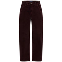 Red Button Womens Trousers Caitlina 19w Fine Cord Burgundy